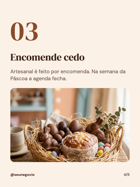 Como escolher o ovo de Páscoa, página 4