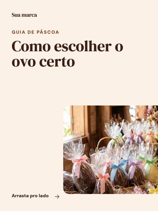 Modelo Como escolher o ovo de Páscoa