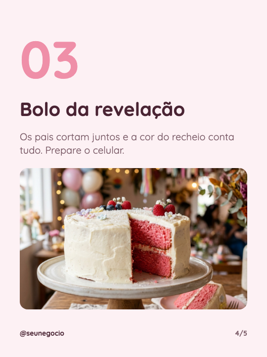 Brincadeiras para o chá revelação, página 4