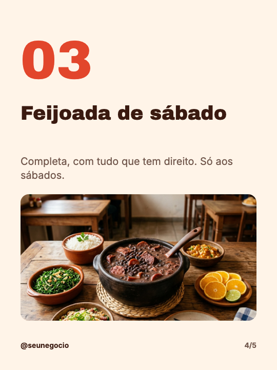 Os mais pedidos da casa, página 4