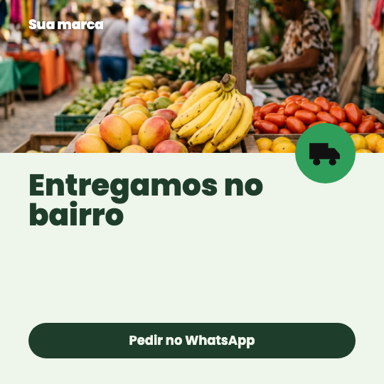 Modelo Entregamos no bairro