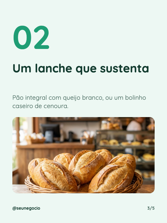 Lancheira saudável em 3 passos, página 3