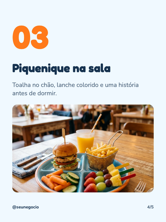 Brincadeiras para fazer em casa, página 4