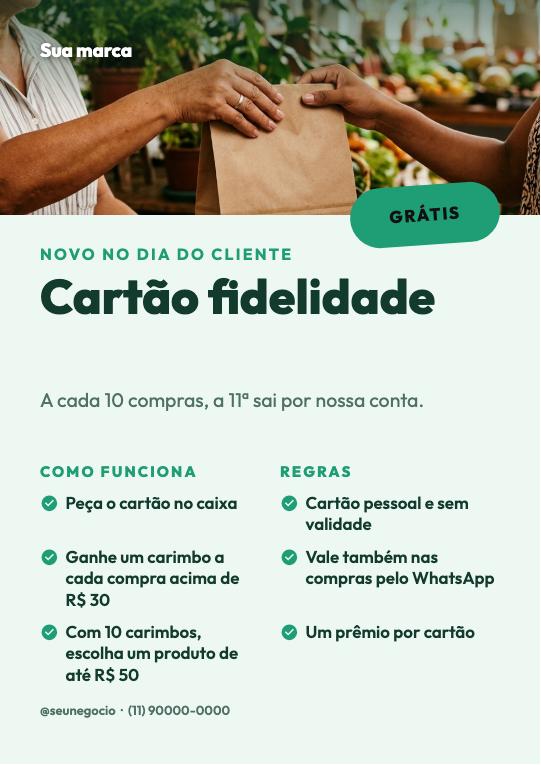 Modelo Programa de fidelidade