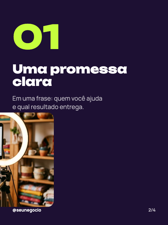 Checklist de lançamento, página 2