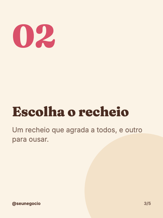 Como escolher o bolo da festa, página 3
