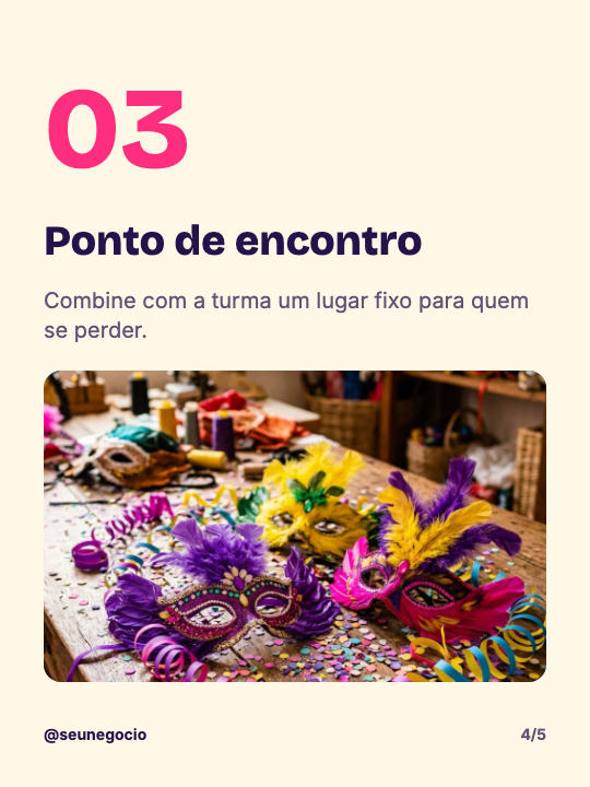 Como curtir o bloco sem perrengue, página 4