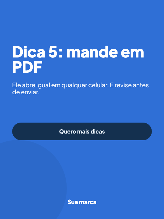 5 dicas para o seu currículo, página 6