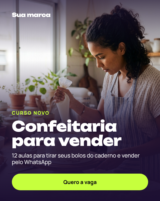 Modelo Curso novo de confeitaria