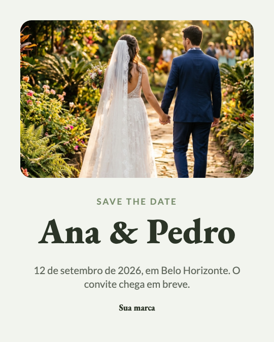 Modelo Save the date