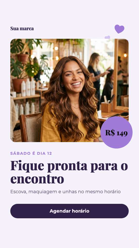 Modelo Produção para o Dia dos Namorados