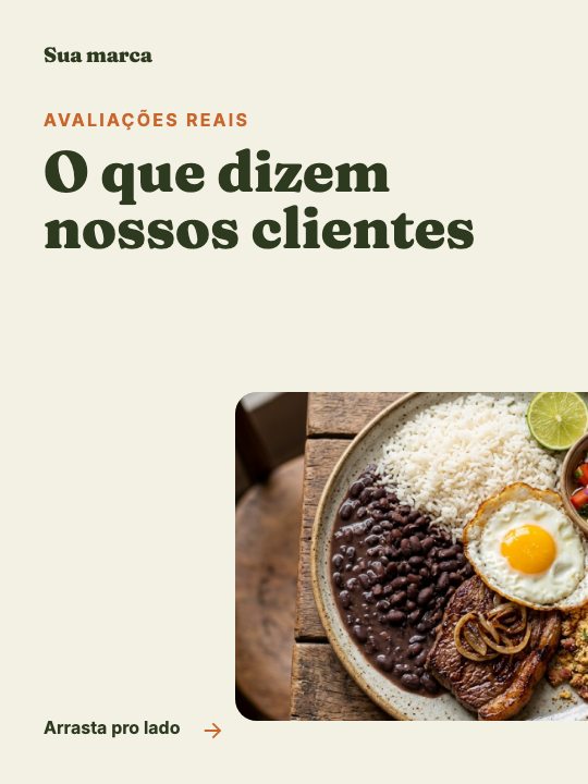 Modelo O que dizem nossos clientes