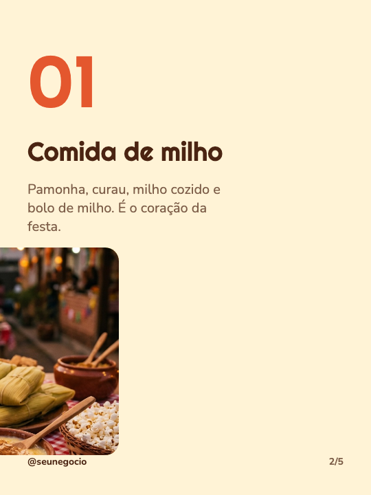 O que não pode faltar no arraiá, página 2