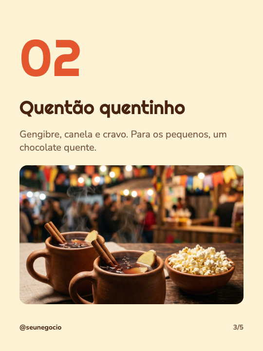 O que não pode faltar no arraiá, página 3