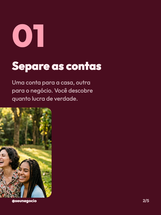 Dicas para empreendedoras, página 2