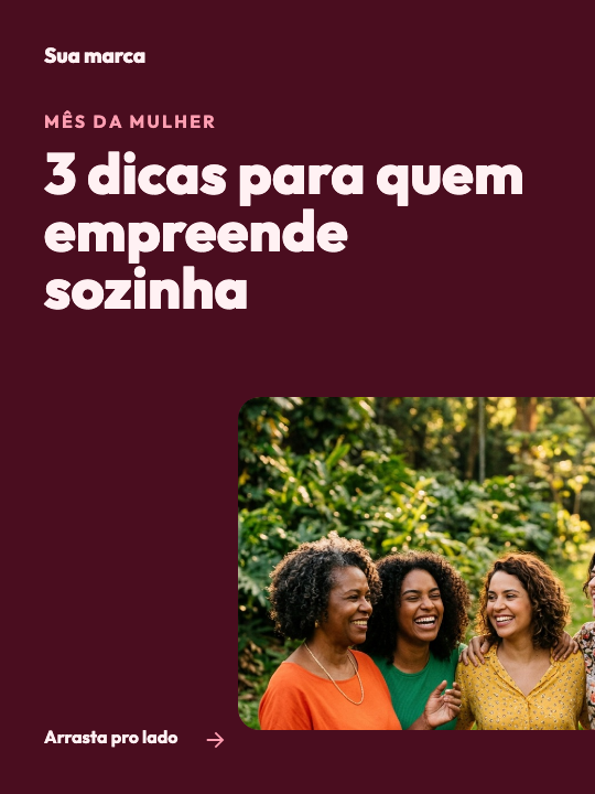 Modelo Dicas para empreendedoras