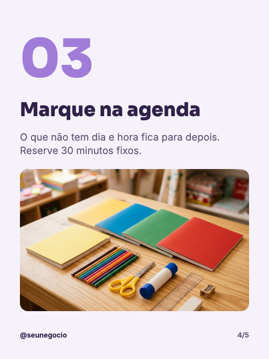 Metas do ano que cabem na rotina, página 4