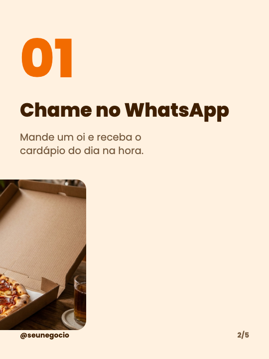 Como pedir no delivery, página 2