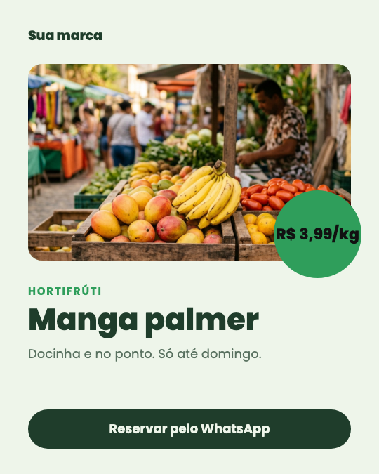 Modelo Oferta da semana