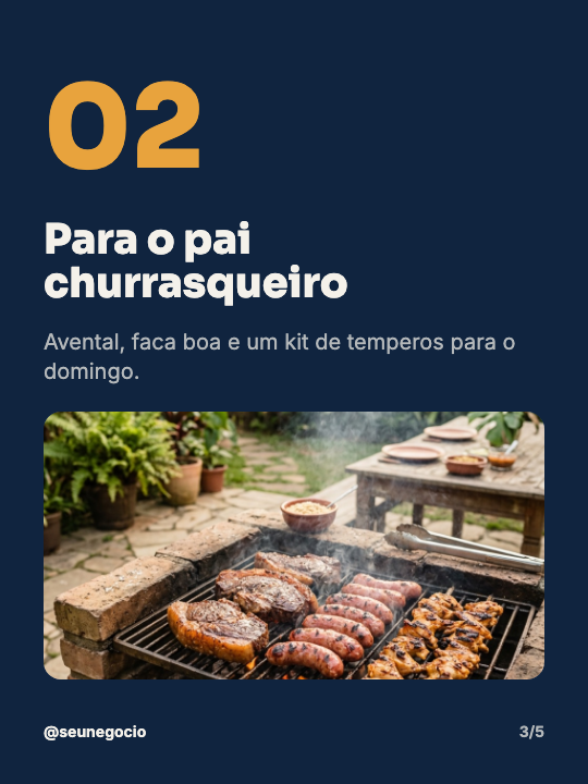 Ideias de presente para o pai, página 3