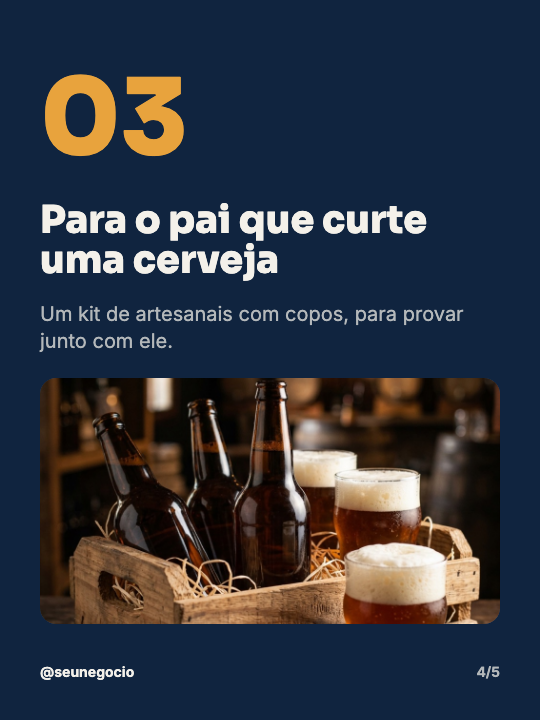 Ideias de presente para o pai, página 4