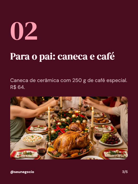 Ideias de presente de Natal, página 3