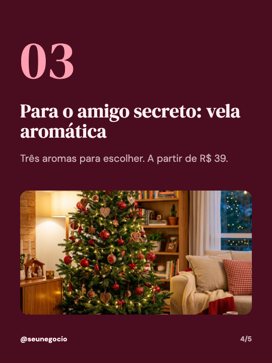 Ideias de presente de Natal, página 4